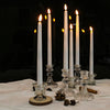 6Pcs Battery Operated LED Flameless Flickering Taper Candle