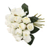18 Heads Artificial Silk Rose Flowers Wedding