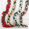 2.4m Fake Vine Ivy Artificial Silk Rose Flowers - 9 Colour Available