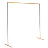 2M Wedding Gold Arch Square Backdrop Flower Display Stand Background