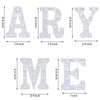 MARRY ME 3D LED Light Up Letter Marquee Sign Alphabet Lamp