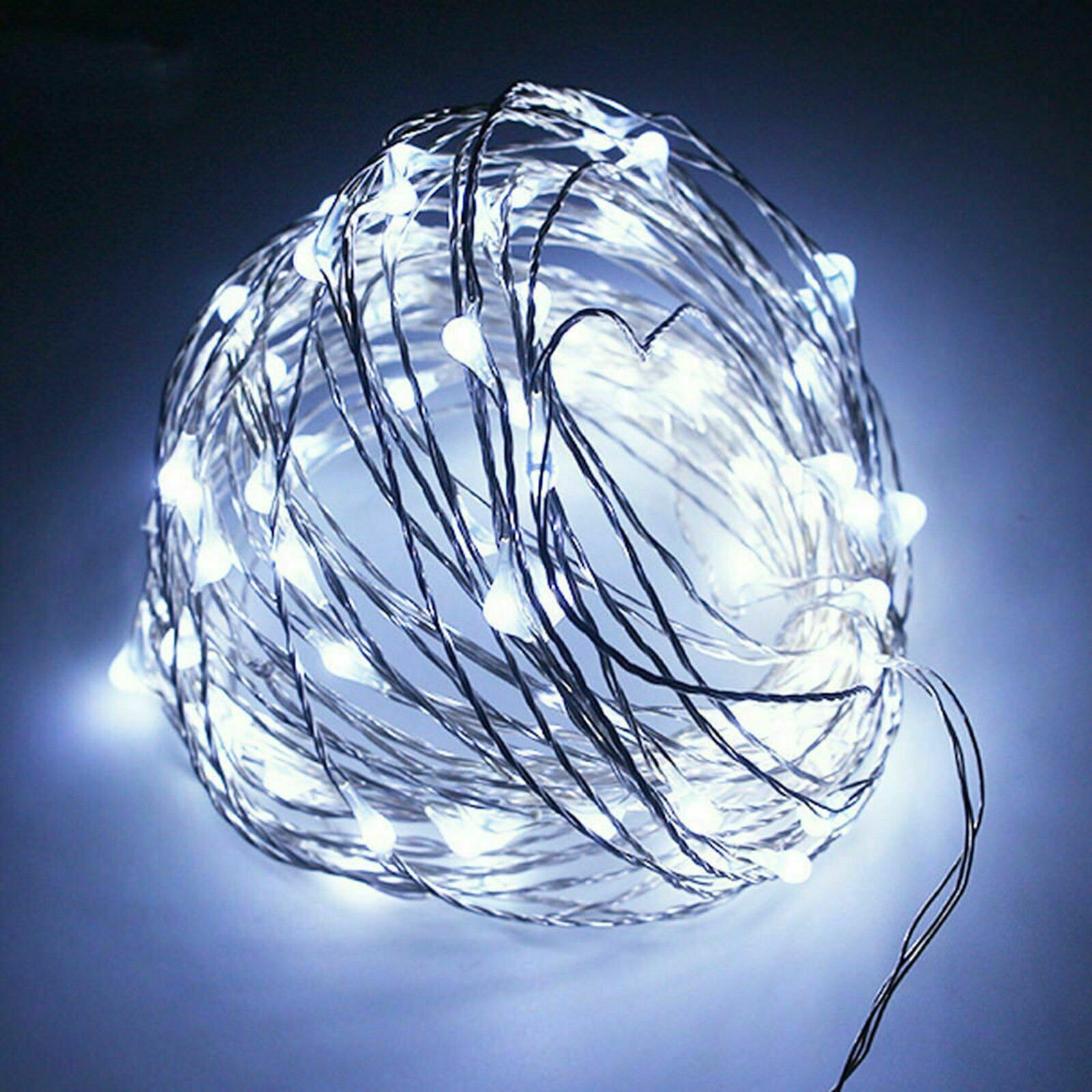 5M-10M Battery Powered Copper Wire String Fairy Lights
