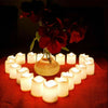 LED Flameless Tea Light Tealight Candle Wedding Decoration Party-24Pcs
