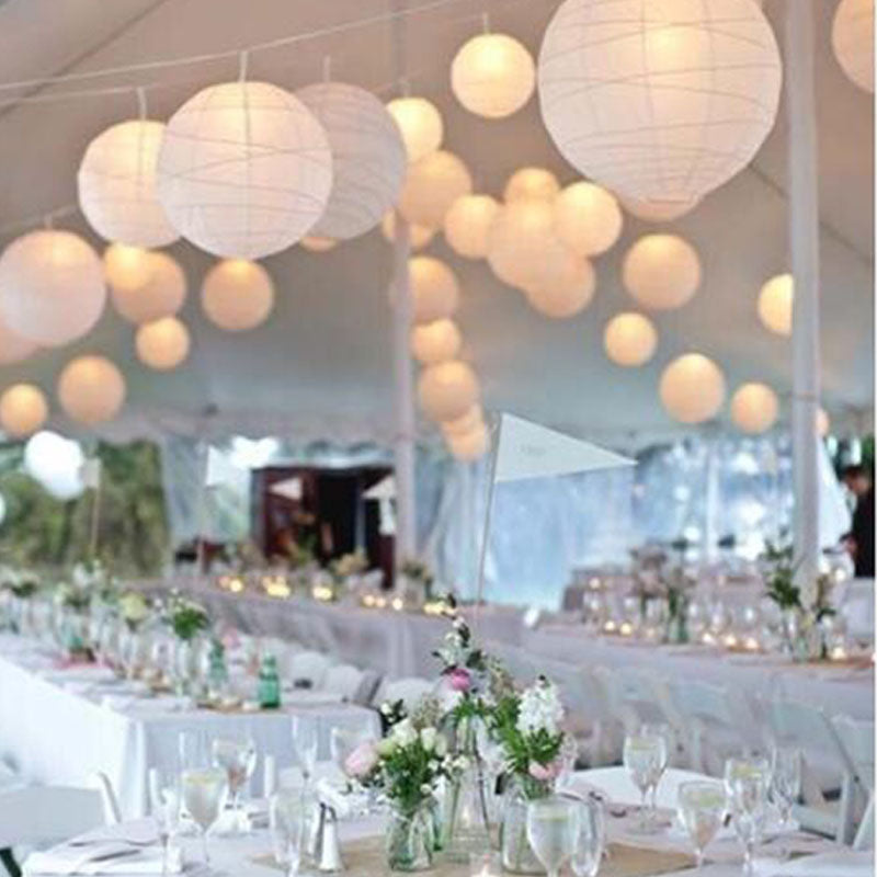 White Paper Lantern lanterns Party Wedding Banquet Decorations