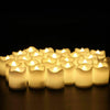 LED Candles Tealight Tea Lights Flameless Wedding Party-24 Pcs