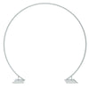 2.2M Round Hoop Arch Backdrop Stand White