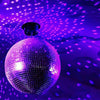 Disco Mirror Ball DJ Light Silver Dance Party Stage Lighting
