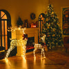 LED Lights Reindeer Xmas Christmas Decoration Outdoor