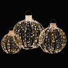 3 Pack LED Lights Balls Christmas Decoration Xmas