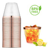 50PCS Disposable Plastic Wine Glass Drink Cup Cocktail Party Event