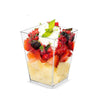 Party Mousse Cake Dessert Cups Clear Plastic Drink Jelly Tumbler Event