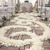 1000PCS White Silk Petals Flowers Rose Petal Wedding Event