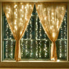 Led Curtain Fairy Lights Wedding Christmas Garden Party-6*3M