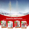 NEW 1.55M LED Christmas Birch Tree Warm White Twig Decor Xmas Indoor Outdoor Fairy