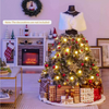 Pre-lit 150CM 50 LED Mannequin Christmas Tree Dress Form Xmas Decor with 465 Branch Tips