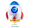 Spaceman rocket theme Space Balloon Set universe flag Kids birthday party