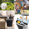 NEW Portable Outdoor Cooler Bar Bucket Table Furniture Patio Poolside Storage 15L