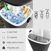 NEW Portable Outdoor Cooler Bar Bucket Table Furniture Patio Poolside Storage 15L