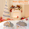 550 Led Lights Pre-lit Christmas Artificial Cone Tree Spiral Conic Tree Xmas Light-up Decor