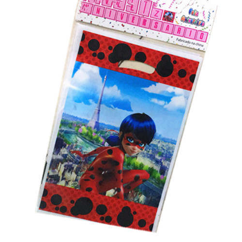 136PCS Miraculous Ladybug Birthday Party Theme and Lady Bug Tableware Kit