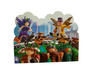 220PCS Roblox Theme Birthday Party Decoration Set With Roblox Game Tableware