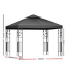 Heavy duty 3x3M Gazebo Marquee Outdoor Wedding Party Event Tent Home Iron Art