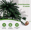 Triple Evergreen Coconut Plam Trees Christmas Decor 930 LED Lights