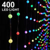 LED RGB Smart Curtain String Decor Light App Controlled Christmas Party