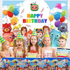 160PCS COCOMELON BIRTHDAY BABY SHOWER PARTY SUPPLY complete KIT