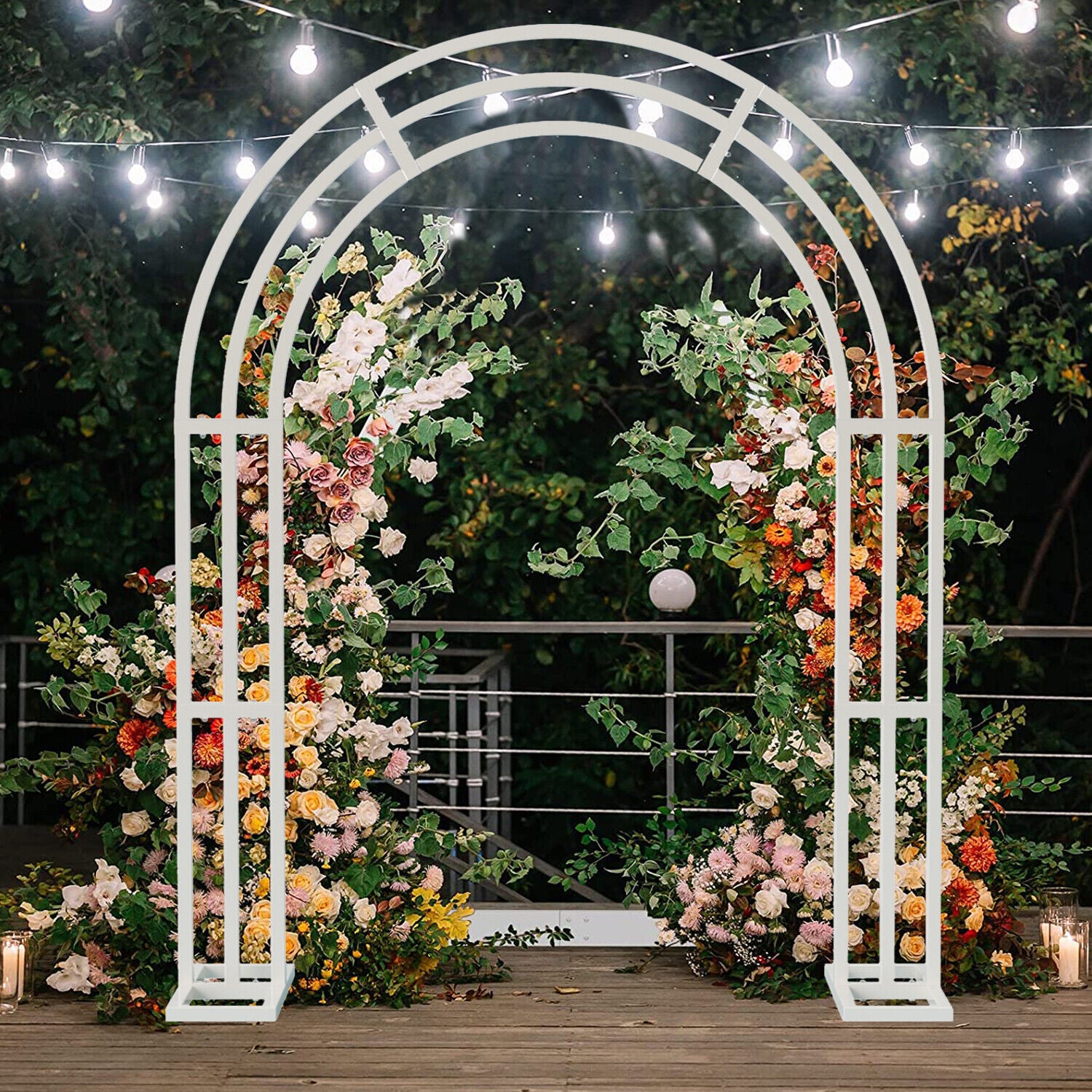 Metal Wedding Arch Outdoor Indoor Wedding Party