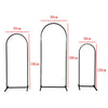 3PCS Hoop Balloon Arch Backdrop Flower Party Display Stand Frame Wedding