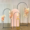 3PCS Hoop Balloon Arch Backdrop Flower Party Display Stand Frame Wedding