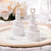 50PCS White bonbonniere kids kiss Wedding Cake Party Bubble Bottle table gift