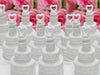 50PCS White bonbonniere kids kiss Wedding Cake Party Bubble Bottle table gift