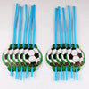 Soccer Party Tableware Set Party Supplies Sports Football Birthday Decoration