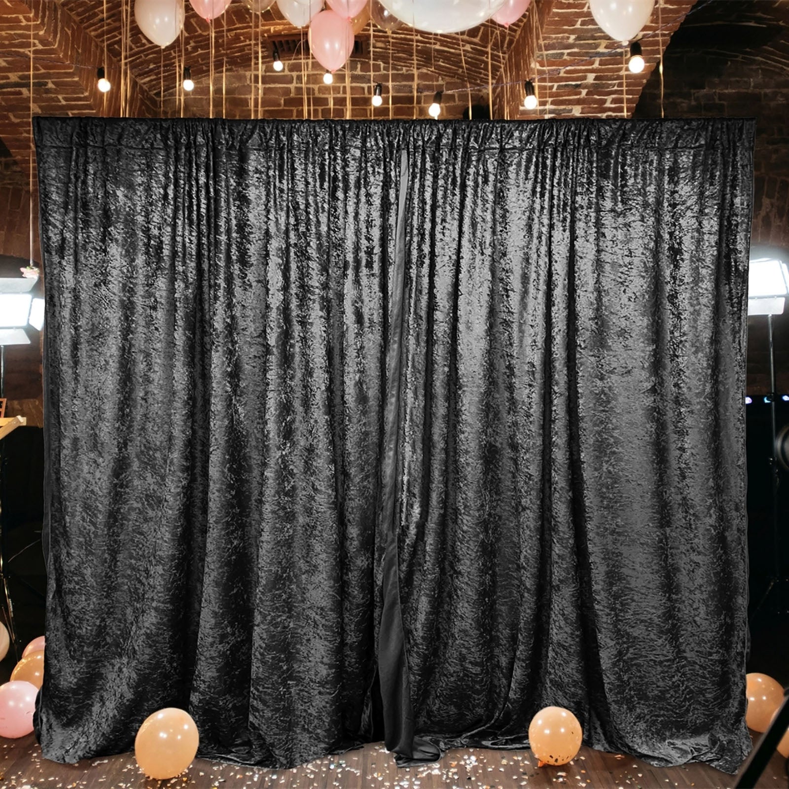 3Mx3M Thick Velvet Curtain Backdrop Wedding Party Props Decoration Event