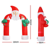 2.3M Christmas Inflatable Santa Archway Outdoor Xmas Decorations