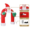 2.3M Christmas Inflatable Santa Archway Outdoor Xmas Decorations