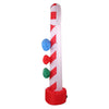 2.4M Christmas Inflatable Santa Candy Pole