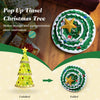 Pop-up Christmas Tree Xmas Decor with 110 warm lights