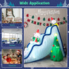 2M Christmas Inflatable Polar Bear Slide with LED Lights