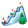 2M Christmas Inflatable Polar Bear Slide with LED Lights