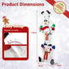 1.7M Lighted Stacked Snowmen Christmas Decor LED Xmas Display Indoor Outdoor