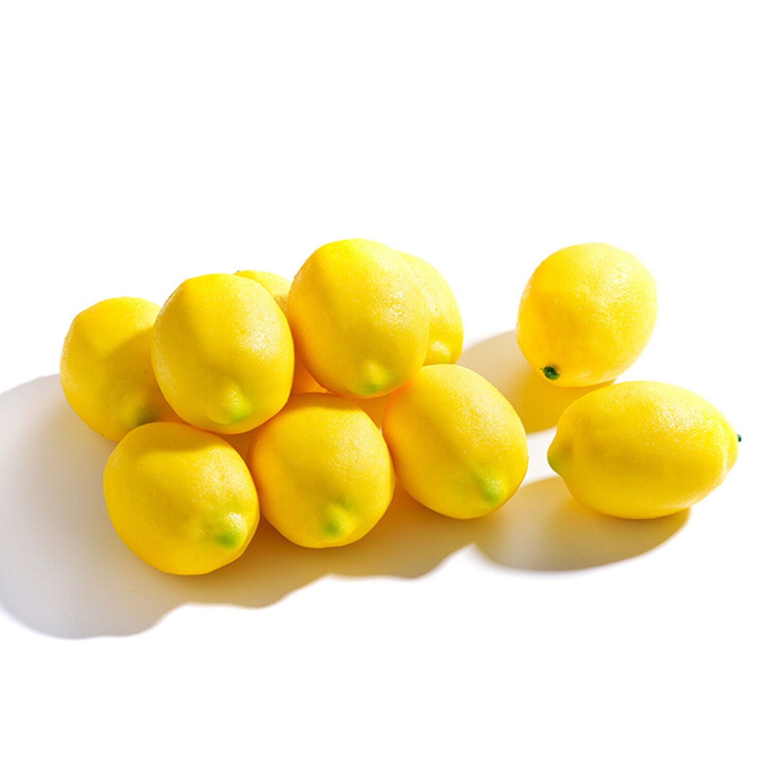 10PCS Artificial Lemons Fruits Props Party Wedding Decor