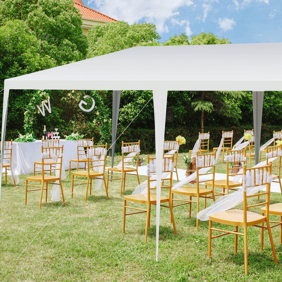 3m x 6m Heavy Duty Outdoor Party Wedding Tent Canopy Gazebo