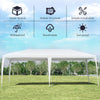 3m x 6m Heavy Duty Outdoor Party Wedding Tent Canopy Gazebo