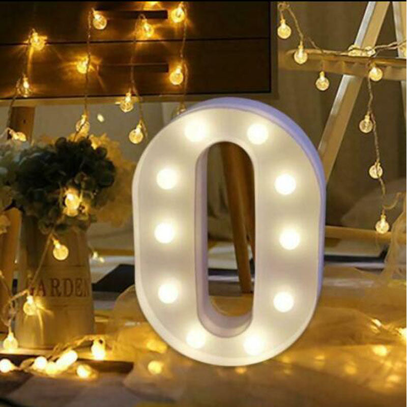 LED Light Up Alphabet Letter LOVE Lights Standing Hanging Wedding Party