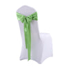Satin Chair Sashes Cloth Cover Wedding Party Event- Light Blue-20Pcs