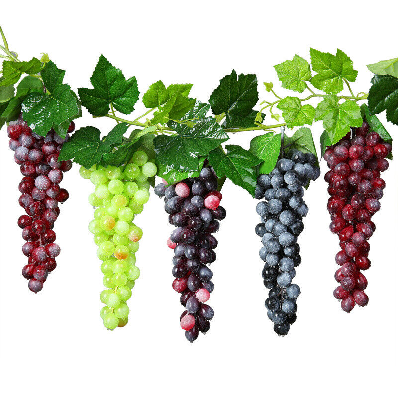 10PCS Artificial Grapes Fruits Props Party Wedding Decor