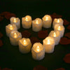 12Pcs Flickering LED Candle Tea Light Tealight Wedding